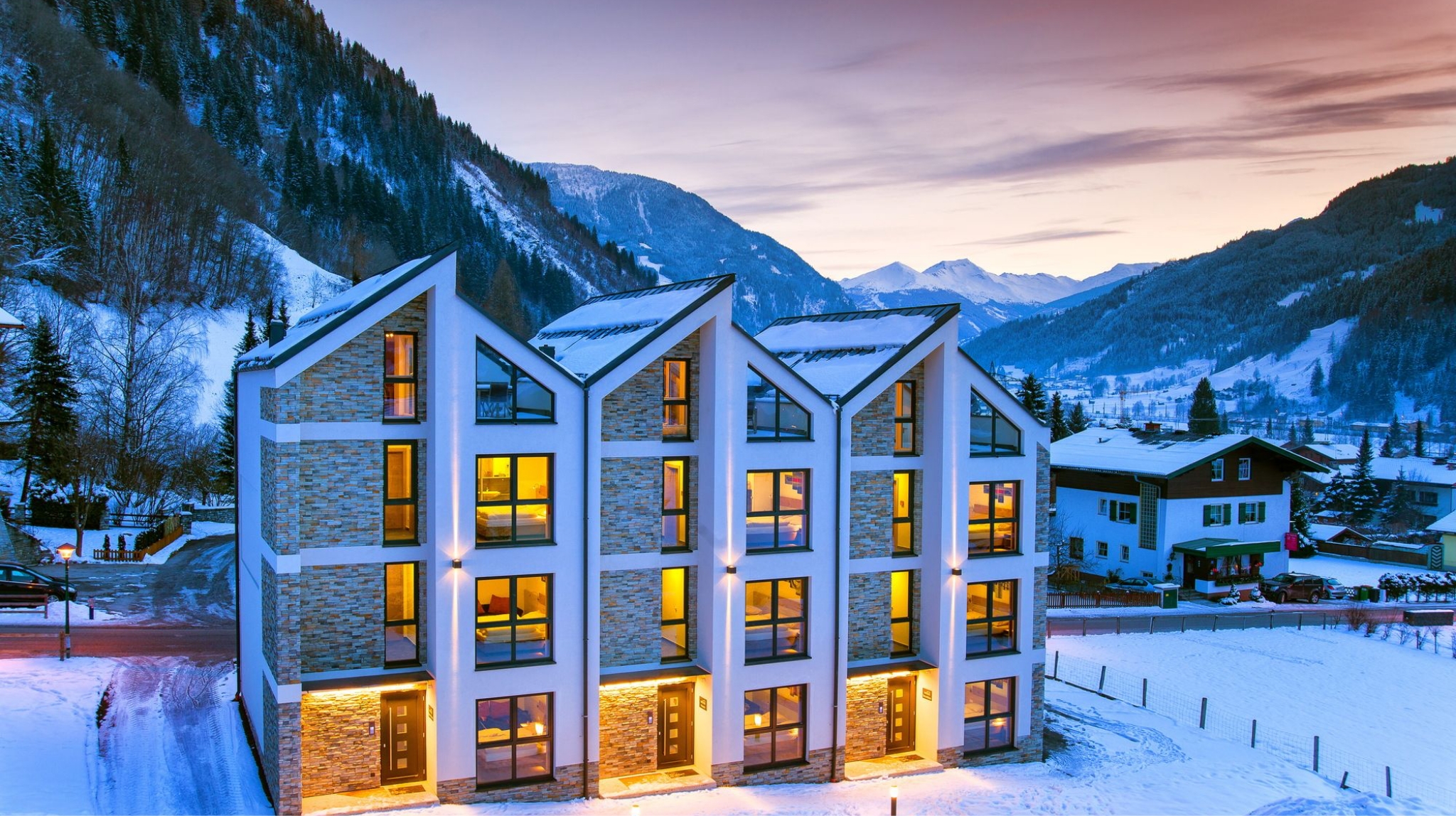Bergparadies Gastein, Apartment & Studio Hotel_Aussenansicht_Winter, Winter-Urlaub, Ferienwohnung Gasteiner-Tal, Skiurlaub